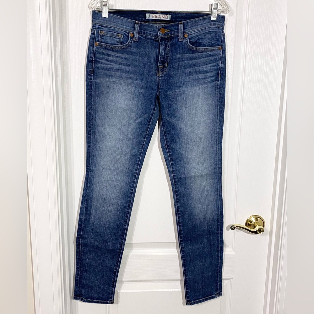 J Brand USA MADE Skinny Mid Rise Songbird Jeans Size 29